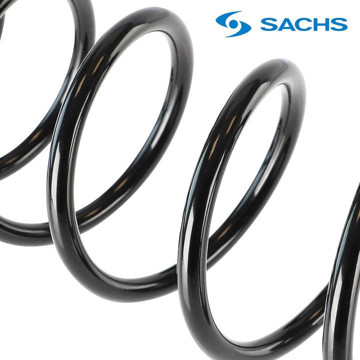 2x Original Sachs 997459 Fahrwerksfeder Vorderachse Kompatibel mit Leon 1999-2006 Toledo II 1998-200
