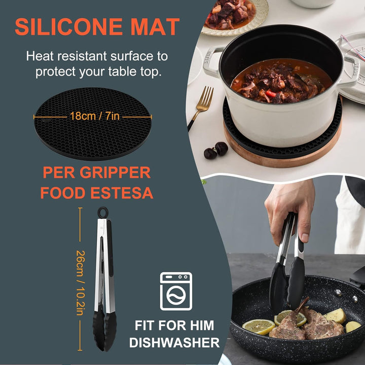 Heissluftfritteuse Zubehör 9Pcs, Airfryer Heissluftfritteuse Zubehör Passt nur für COSORI 5,5L, mit