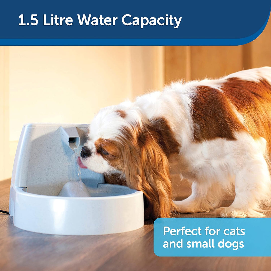 PetSafe Wave C6066510 Fountain Drinkwell Original, 1.5 L Haustier-Springbrunnen, Haustier-Springbrun