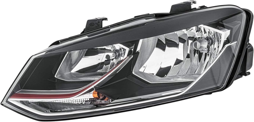 HELLA 1EB 012 034-051 FF/Halogen-Hauptscheinwerfer - links - für u.a. VW Polo (6R1, 6C1) - GTI Links