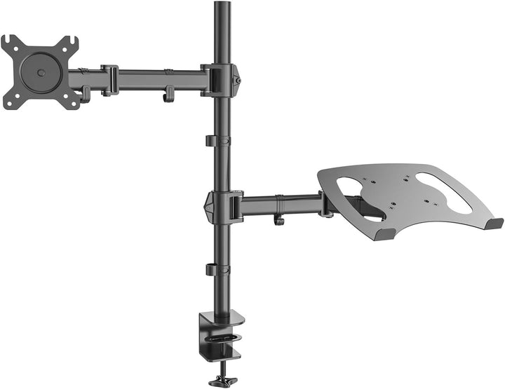 HFTEK - HF282LM - Monitor Halter Tischhalterung für Bildschirme von 13 bis 27 Zoll mit VESA 75/100 -