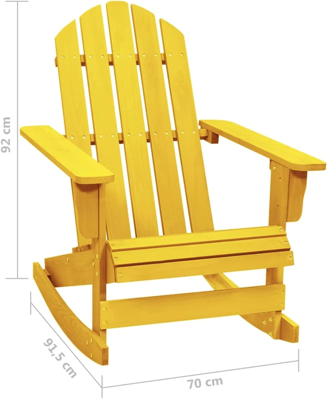 Susany Adirondack Schaukelstuhl Deckchair Schaukelsessel Relaxstuhl Gartensessel Stuhl Sessel Relaxs