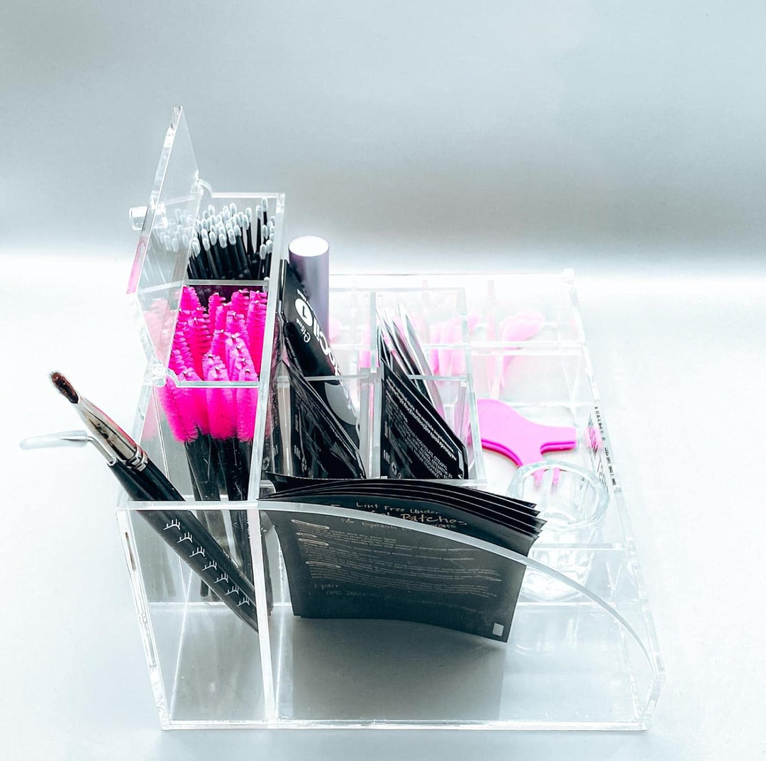 First Moon Beauty Cosmetics Lash&Browlift Organaizer (Schwarz), Schwarz