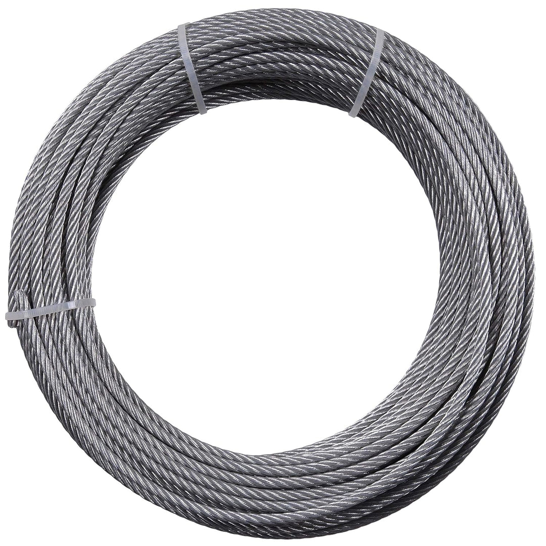 Drahtseile24 Drahtseil, Stahlseil, Stahldrahtseil – Meterware | verzinkt | 7x7, 6x19, 7x19, 6x37 | Ø