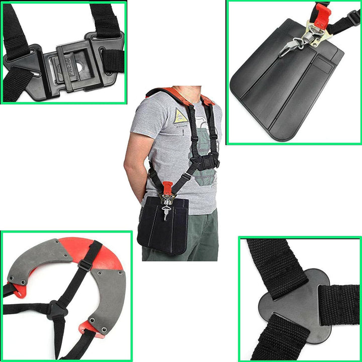 Comfort Motorsensentrimmer Schultergeschirr Gurt Trimmer Trimmer Geschirr Roboter Rasenmäher Zubehör