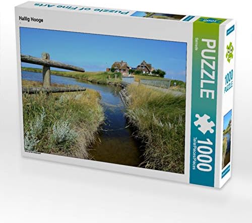 CALVENDO Puzzle Hallig Hooge 1000 Teile Lege-Grösse 64 x 48 cm Foto-Puzzle Bild von Sarnade, 1000 Te