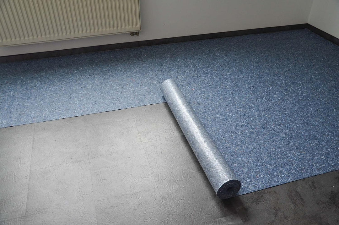 Abdeckvlies Renovierungsvlies Profi grau 1 x 25 m Malerabdeckvlies mit antirutsch Folie 180 g/m²