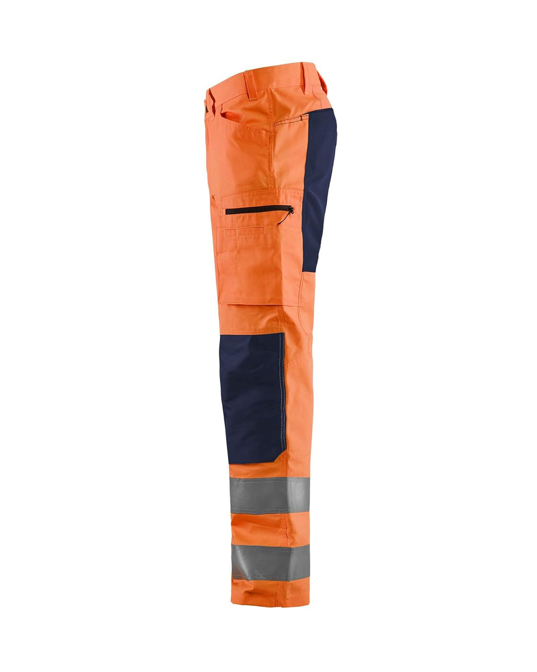 Blaklader 158518115389D92 Arbeitshose mit Stretch, High Vis Orange/Marineblau, Grösse D92