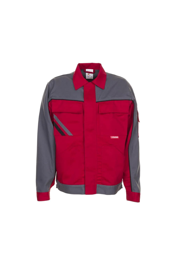 Planam Highline Herren Bundjacke rot schiefer schwarz Modell 2316 Grösse 68 Rot/Schiefer/Schwarz 68,