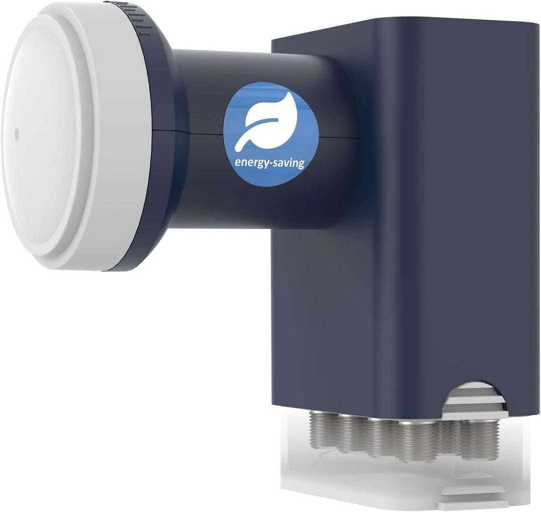 DUR-line Blue ECO Octo - Stromspar-LNB - 8 Teilnehmer - Premium-Qualität - 8-Fach, digital, Full HD,