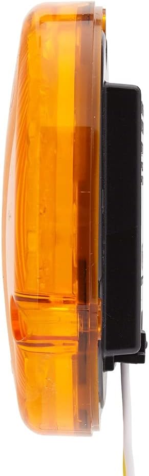 HELLA - Blinkleuchte - LED - Anbau/geschraubt - Lichtscheibenfarbe: gelb - Kabel: 200mm - Stecker: o