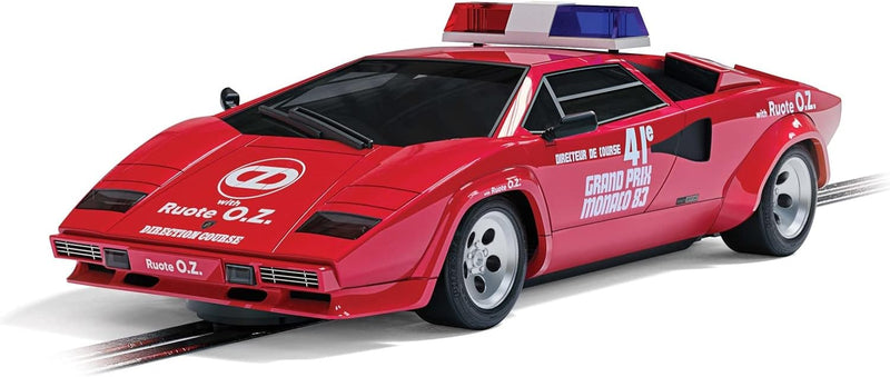 Scalextric C4329 1:32 Lamborghini Countach 1983 Monaco GP - Slotcar, Rennbahn, Auto für Rennbahn, Re