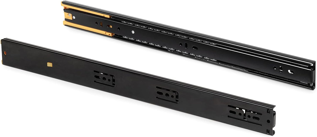 Emuca - Schubladenschienen kugellager 45mmx600mm, Set aus 5 Paar aus schubladenauszug Vollauszug mit
