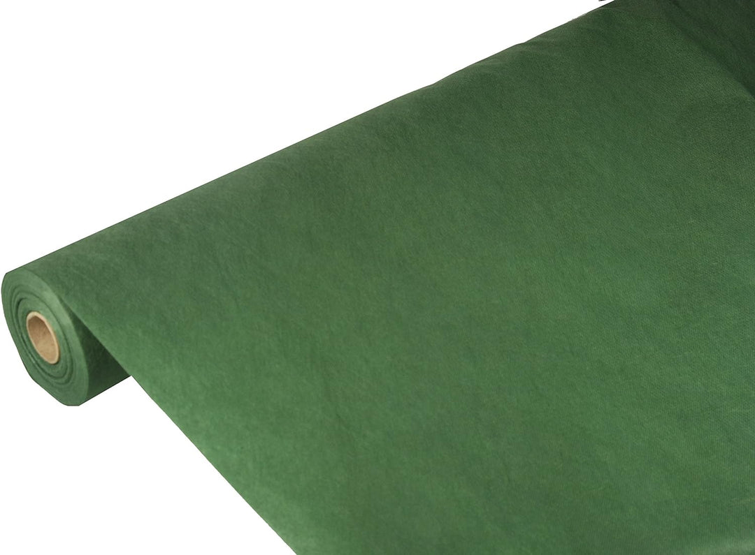 Papstar, Tischdecke, stoffähnlich, Vlies "soft selection" 25 m x 1,18 m dunkelgrün, #82345