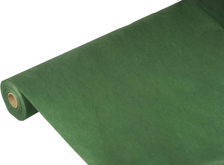 Papstar, Tischdecke, stoffähnlich, Vlies "soft selection" 25 m x 1,18 m dunkelgrün, #82345
