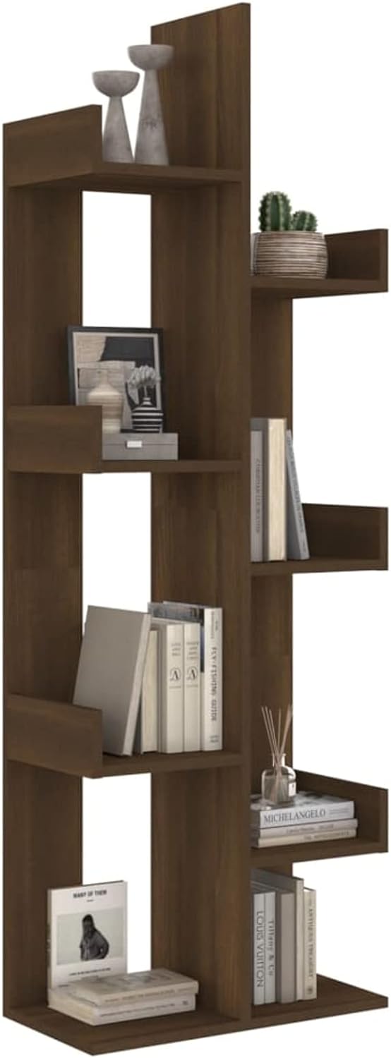 Tidyard Bücherschrank Bücher Regal Bücherregal Buchorganisator Standregal Flurregal Aufbewahrungsreg