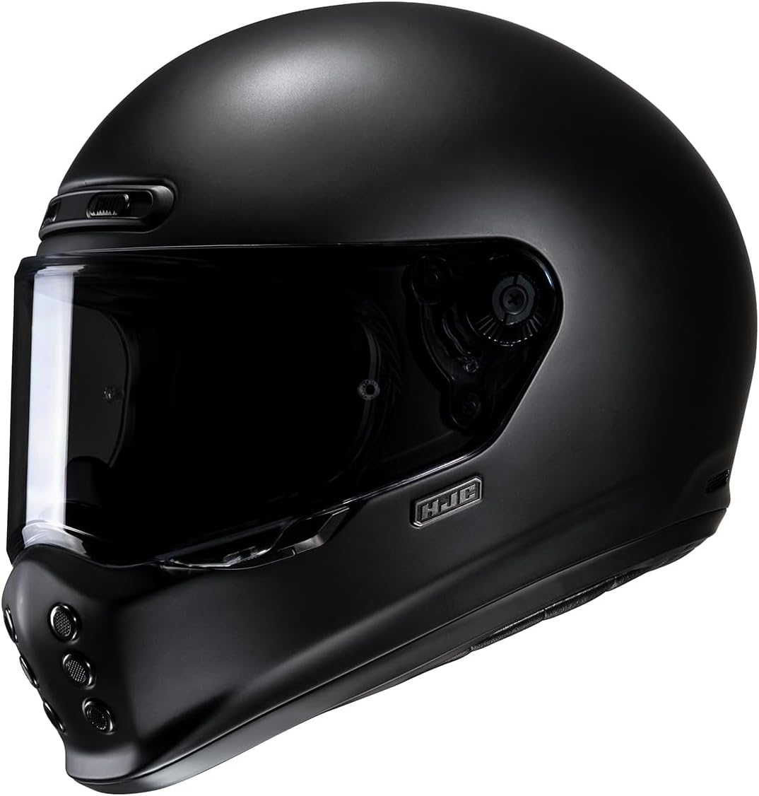 HJC V10 Solid Integralhelm (schwarzmatt), S