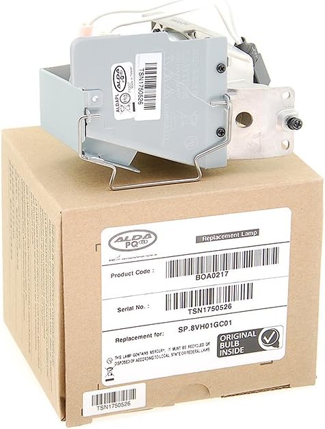 Alda PQ Professionell, Beamerlampe kompatibel mit SP.8VH01GC01 für OPTOMA BR323, BR326, DH1008, DH10