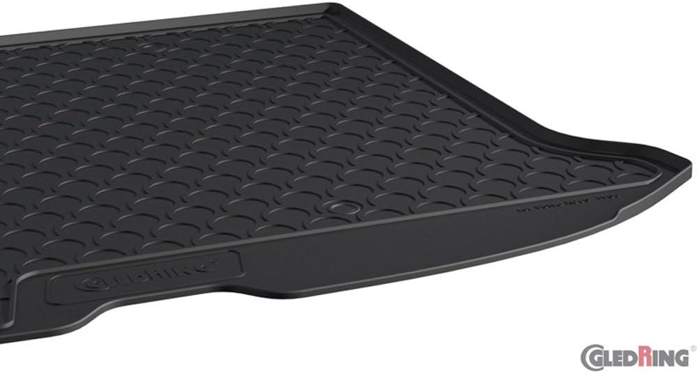 Rubbasol (Gummi) Kofferraumwanne kompatibel mit Volvo XC60 2008-2016 (Mit kleinem Ersatzrad) Kofferr