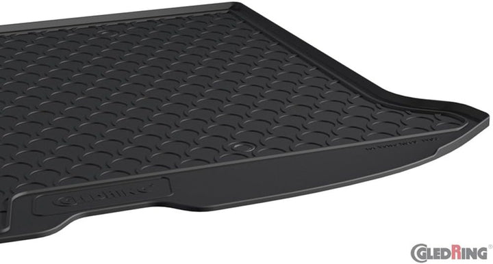 Rubbasol (Gummi) Kofferraumwanne kompatibel mit Volvo XC60 2008-2016 (Mit kleinem Ersatzrad) Kofferr