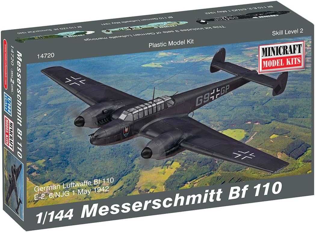 Minicraft 014720 1/144 Bf-110 Messerschmitt