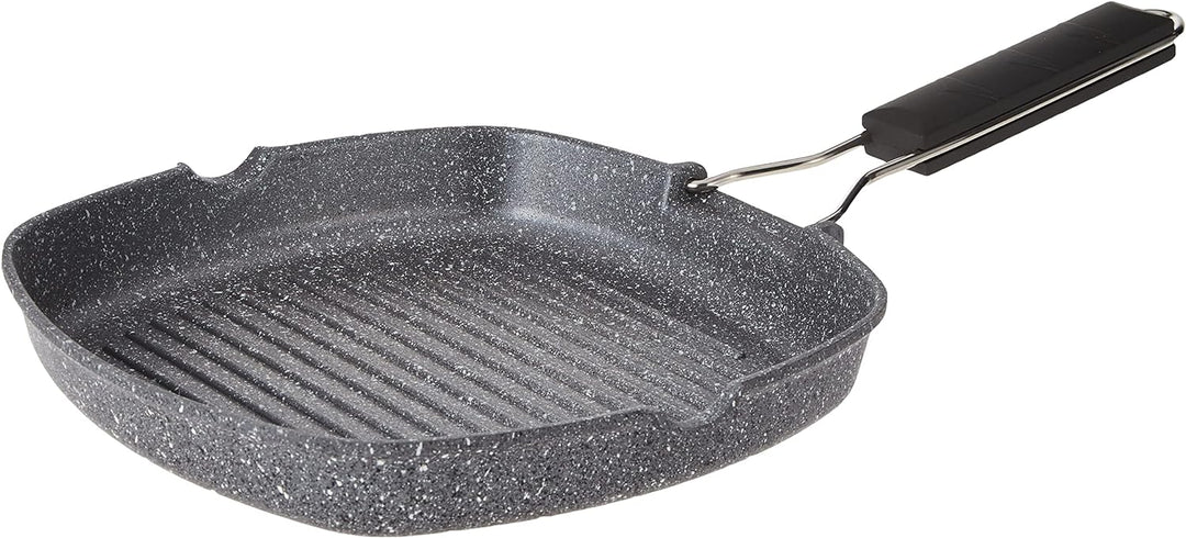 Tognana WI758BBAMNF Grill mit Klappgriff Mythos, Aluminium, Grau, 0