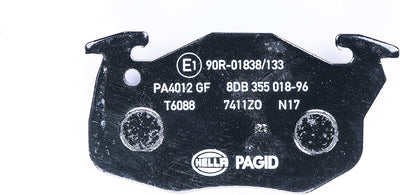 HELLA PAGID 8DB 355 018-961 Bremsbelagsatz - T6088 - Dicke/Stärke: 18mm - Bremssystem: Bendix - mit