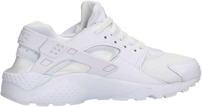 Nike Kinder und Jugendliche Huarache Run Gs Sneakers 35.5 EU White White Pure Platinum, 35.5 EU Whit