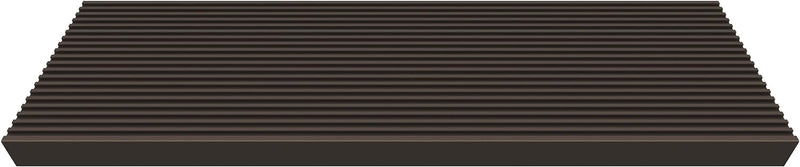DOLLE TRIMAX-Stufe für Aussentreppen, Einzelstufe, 80 x 22 x 4 cm, dunkelbraun. Aus glasfaserverstär