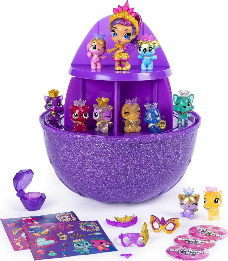 Hatchimals CollEGGtibles Mega - Geheimüberraschung mit 10 exklusiven 1 Pixies Royal