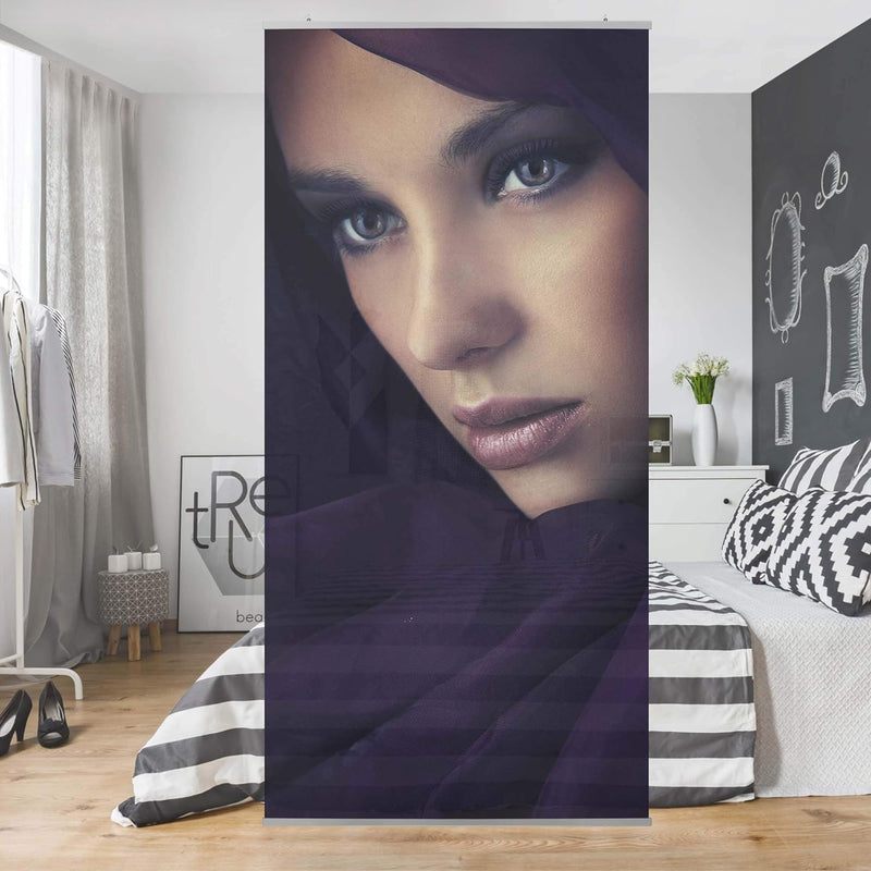 Bilderwelten Raumteiler Beauty Arabia 250x120cm ohne Halterung 250x120cm without hanger, 250x120cm w