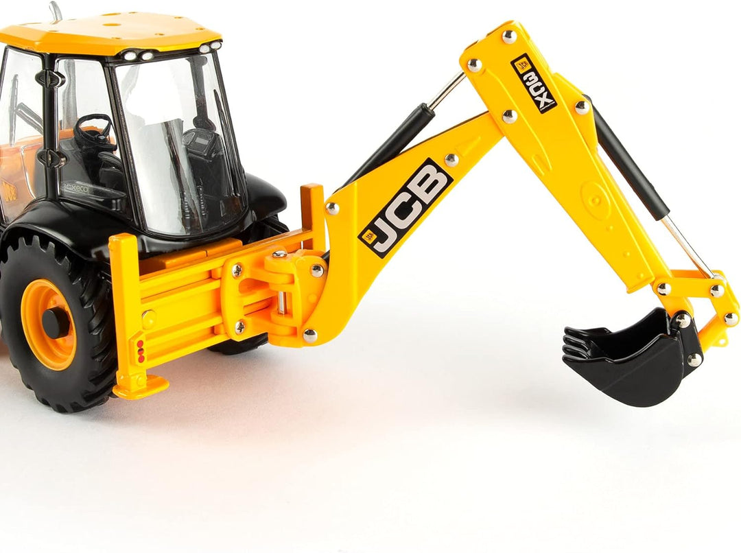 TOMY 42702 JCB 3CX Baggerlader, Britains Schiebe Spielzeug aus hochwertigem Material im Massstab 1:3