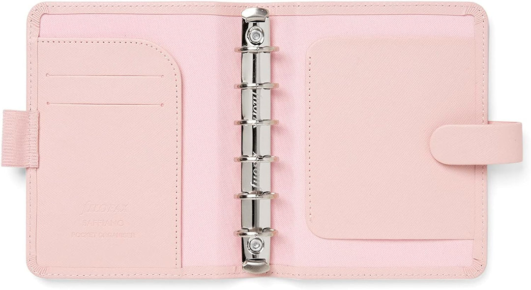 Filofax Pocket Saffiano Organizer - Blush, blush