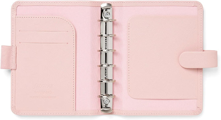 Filofax Pocket Saffiano Organizer - Blush, blush