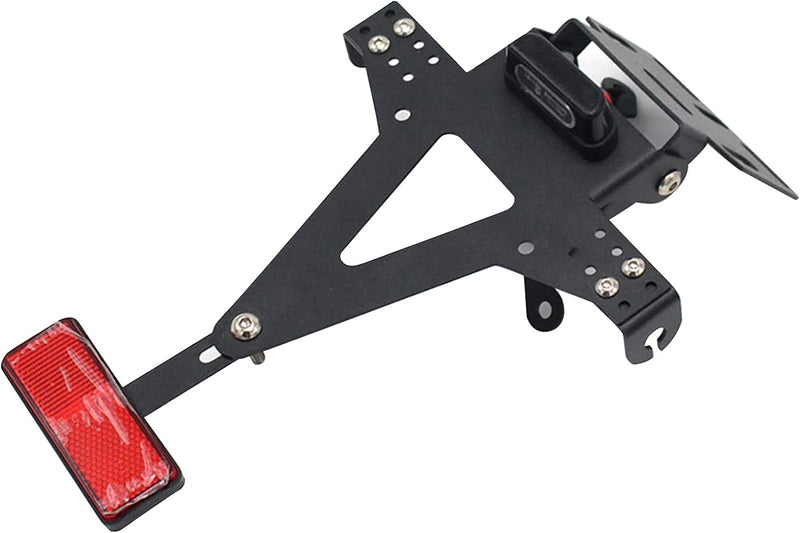 LED-Licht Motorrad Kennzeichenhalter Nummernschildhalter Für Universal Für YZF R1 R3 R6 R15 R25 Fz6