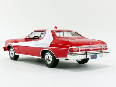 Greenlight Collectibles – 19017 – Ford Gran Torino – Starsky & Hutch 1974 – Echelle 1/18 – Rot/Weiss