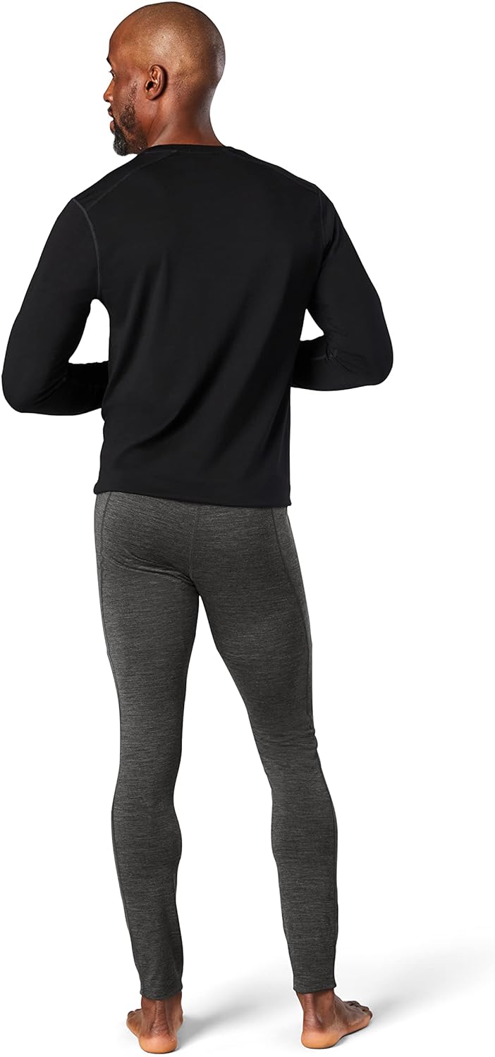 SmartWool Men's Men's Classic All-Season Merino Base Layer Bottom Base Layer Bottom M Iron Heather,