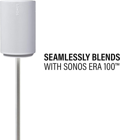 Sanus Lautsprecherständer für Sonos Era 100™, höhenverstellbar weiss, weiss