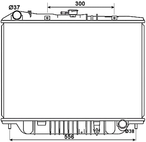 NRF 53517 Kühler, Motorkühlung