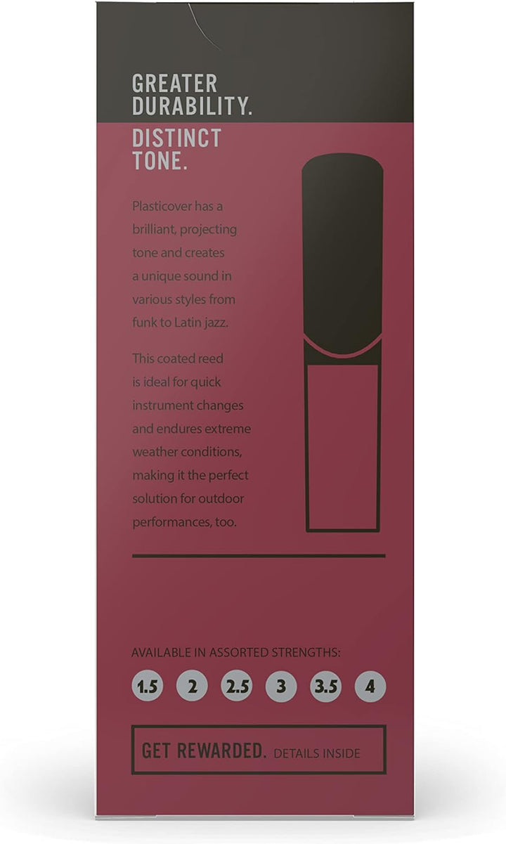 Plasticover Blätter für Baritonsaxophon Stärke 4.0 (5 Stück)