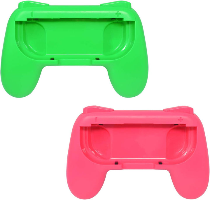 FYOUNG Grip für Joy Con Switch & Switch OLED Modell, [4 Pack] Comfort Controller Griff Halterung Zub