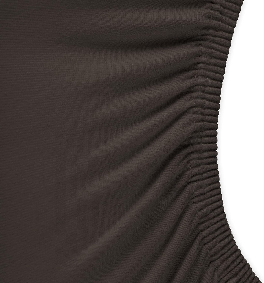 aqua-textil Royal XL Spannbettlaken Boxspringbett Wasserbett 200x220-220x240 cm anthrazit 210g/qm Je