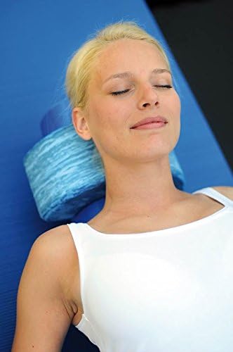 Pilatesrolle Sissel Soft Sissel Head Align Dynamic - Kombi Blaumarmoriert, - Kombi Blaumarmoriert