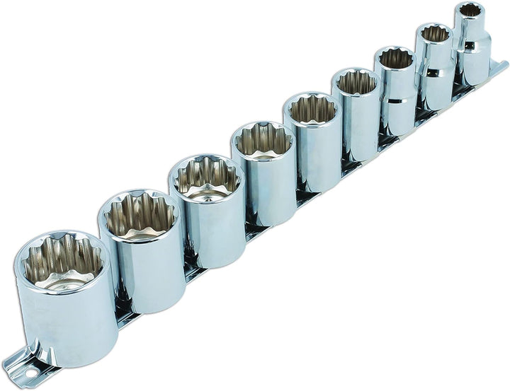 Laser 2919 Laser 2919 Steckschlüssel-Sortiment Whitworth 9-teilig