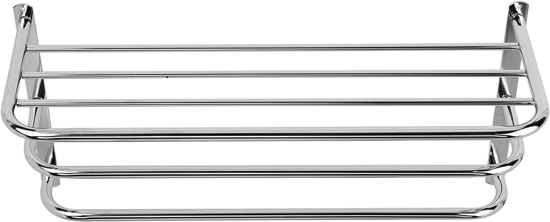 Croydex verchromter Baustahl Wand montiert Handtuch Rack und zusätzliche Rails