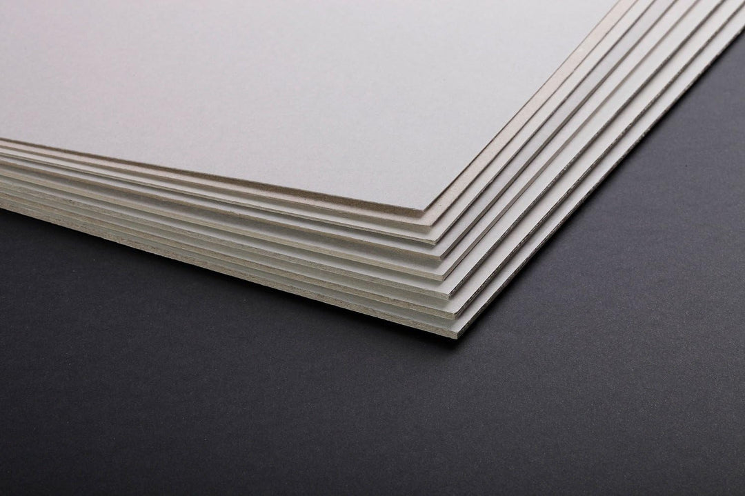 Clairefontaine 93983C Packung (mit 5 Bögen Pappe, 60 x 80 cm, 4 mm, 2400 g, ideal für Modellbau, lei