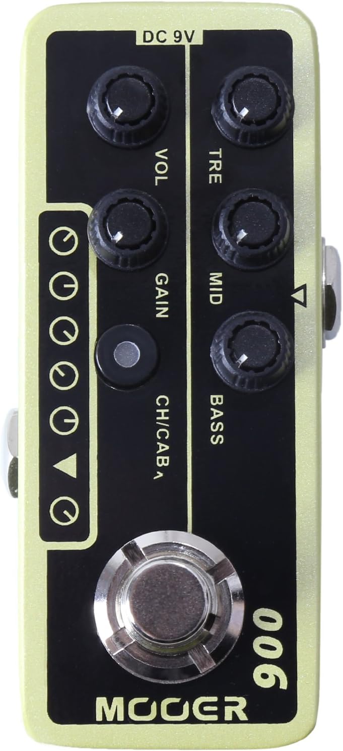 Mooer Micro PreAmp006 Gitarre Mikrovorverstärker Pedal