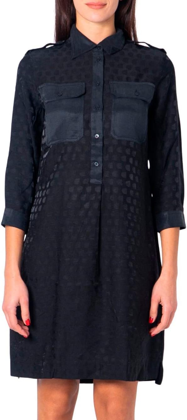 Desigual Damen 20wwvwa6 Kleid, Schwarz, XS
