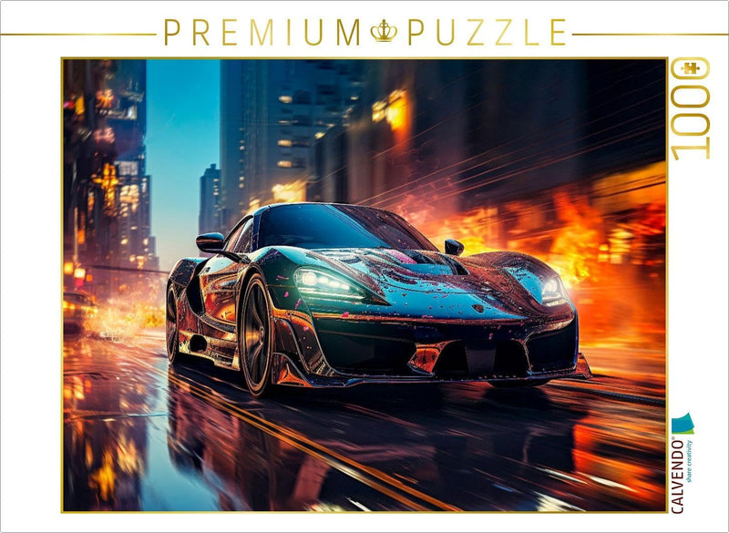 CALVENDO Puzzle Sportwagen | 1000 Teile Lege-Grösse 64 x 48 cm Foto-Puzzle für glückliche Stunden, 1