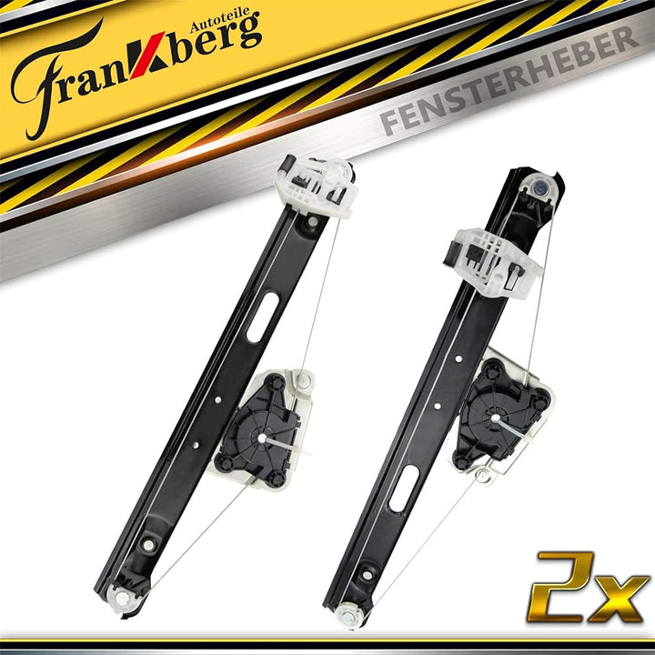 Frankberg 2x Fensterheber Hinten Links Rechts Kompatibel mit 3er E90 E91 316 318 320 325 330 335 Kom